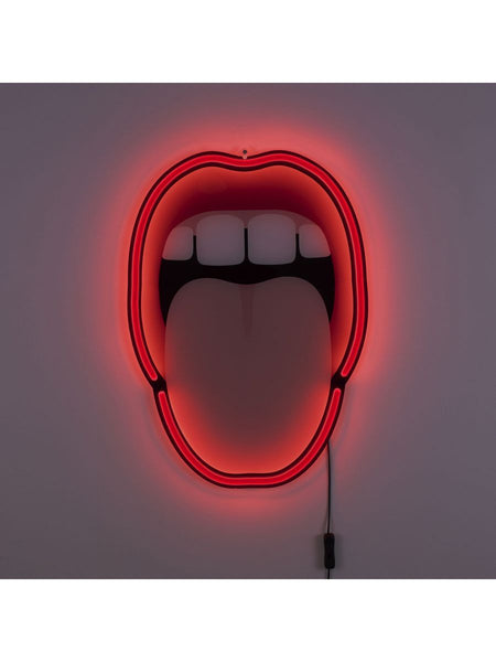 Seletti Neon Tongue Lamp
