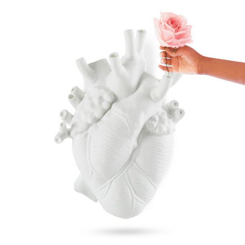 Love in Bloom White Giant Vase Seletti