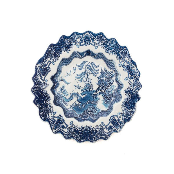 Classics on Acid Dessert Plate Willow Wave Seletti