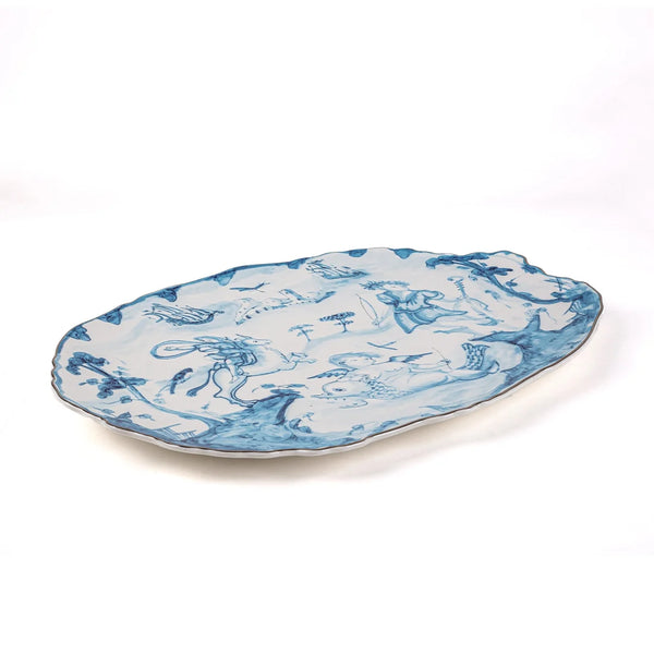 Classic on Acid Serving Dish Tray Platter Seletti
