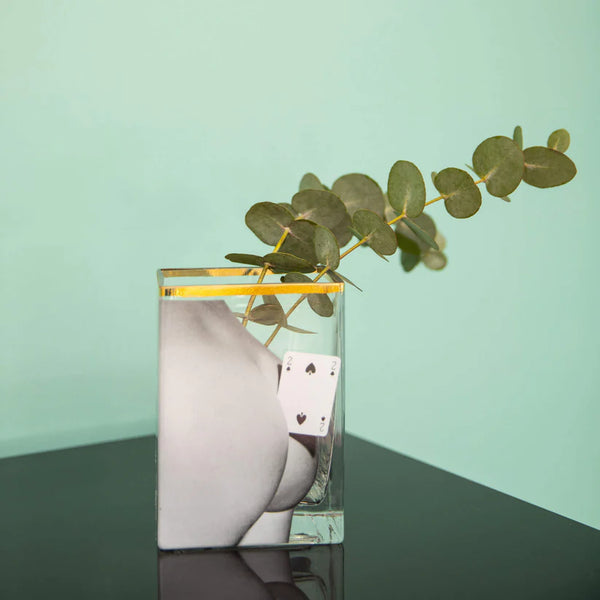 Glass Vase Two of Spades Small Toiletpaper Collection