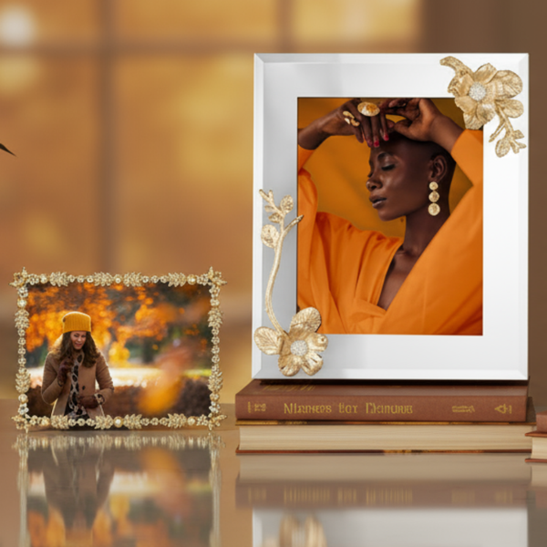 Botanica Photo Mirrored Frame Olivia Riegel