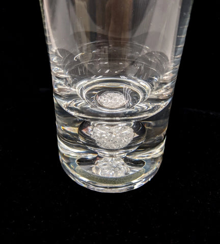 Shot Glass with Silver Leaf, Set of 6