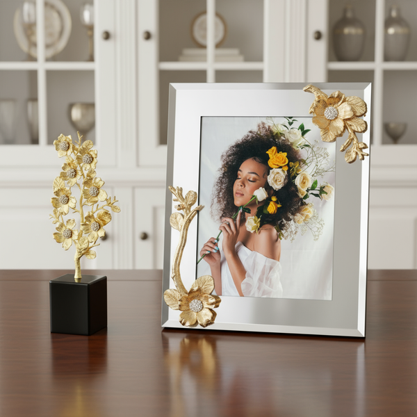 Botanica Photo Mirrored Frame Olivia Riegel