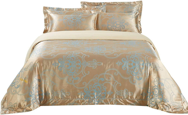 San Marino Jacquard Duvet Cover Bedding Set