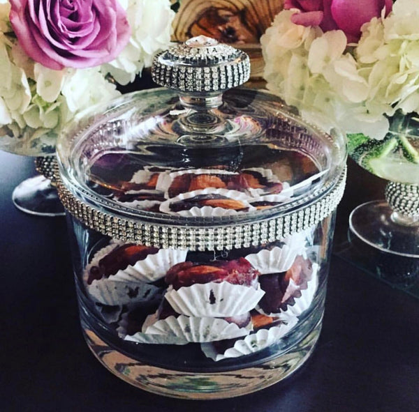 Aalan Lee Collection Cookie Jar with Crystals