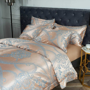 Marrakesh Jacquard Luxury Duvet Cover Bedding Set