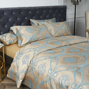 Dubai Jacquard Luxury Duvet Cover Bedding Set