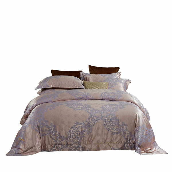 Perugia Jacquard Luxury Duvet Cover Bedding Set
