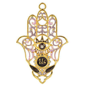 Hamsa Evil Eye Design Blessing Ornament