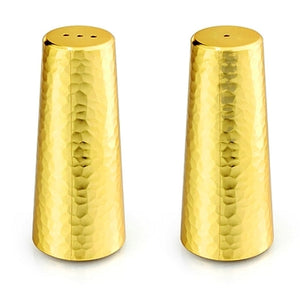 Salt and Pepper Shakers, Gold