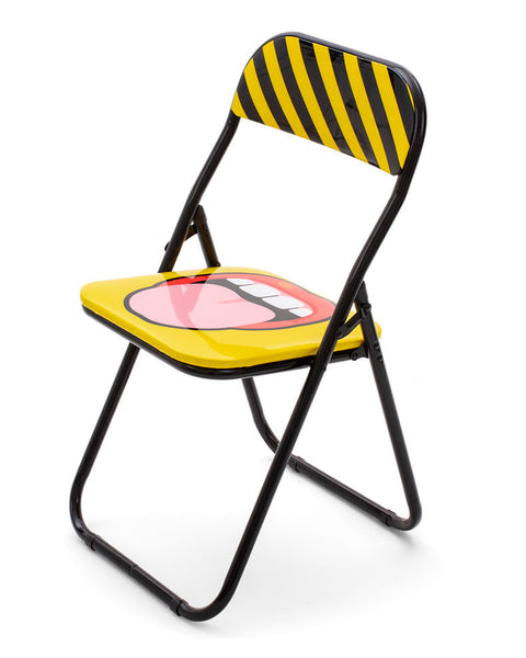 Metal Folding Chair Seletti, Tongue