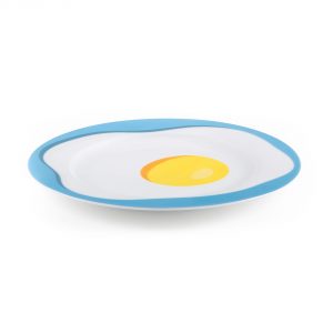Porcelain Plate, Egg