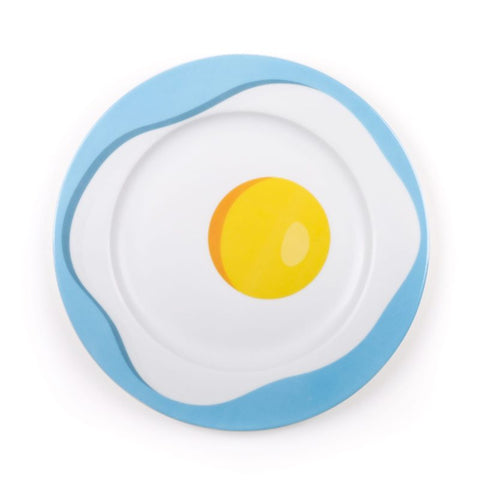 Porcelain Plate, Egg