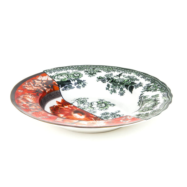 Hybrid Cecilia Soup Bowl Plate, Seletti