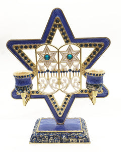 Candle Holder Judaica, Star of David
