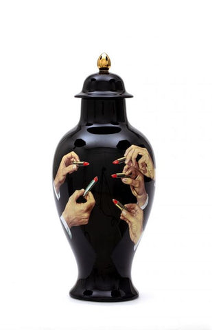 Seletti Wears Toiletpaper Collection Vase, Lipsticks