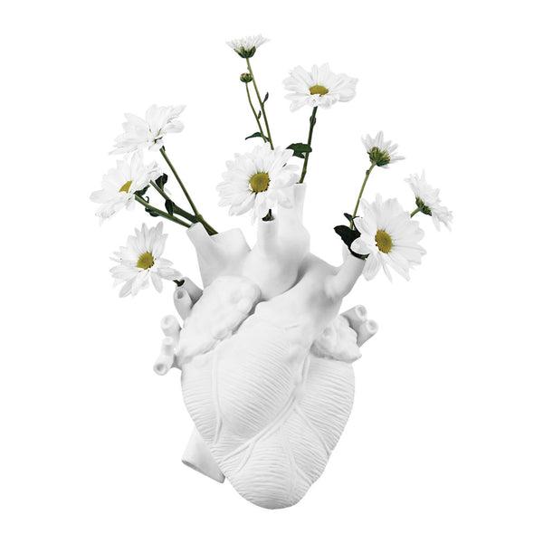 Love in Bloom White Vase Seletti