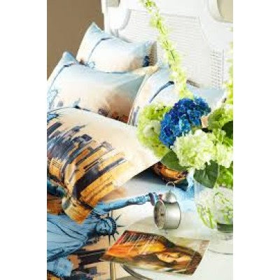 Statue of Liberty NYC Duvet Cover Bedding Set