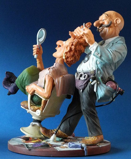 The Barber Figurine